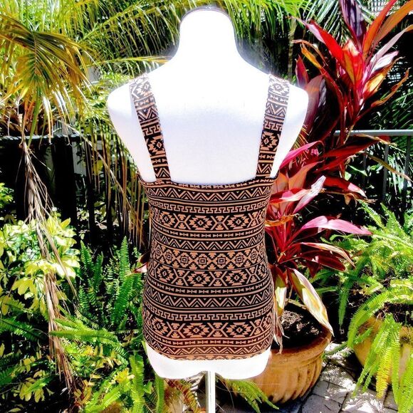 🍍3/$15🍍 Express Tribal Print Tank - Picture 4 of 6